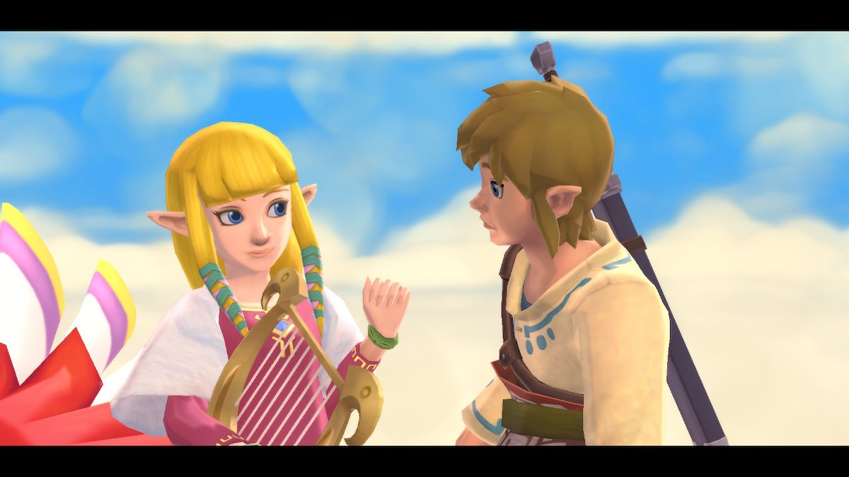 CharlyHardcode's tweet photo. Tweet de apreciación de la princesa #Zelda en #SkywardSwordHD #NintendoSwitch https://t.co/Ut1P4ugZOx