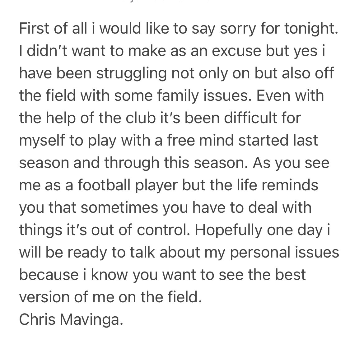 Chris_Mavinga's tweet photo. #TFCLive https://t.co/suiaw5MR5P