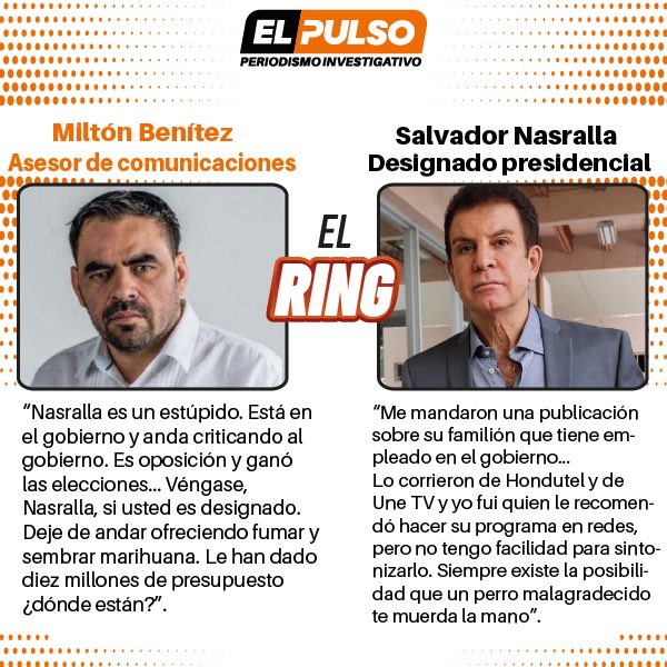 chanorivera's tweet photo. Apuestas?? Quien tiene la razon ? Cortesia de @elpulsohn  @SalvaPresidente @PartidoLibre @PLHonduras @NacionalPartido https://t.co/5NrjpQqO3x