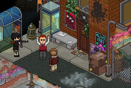 Después de meses de inactividad, anunciamos que este viernes saldrá a la luz el nuevo cortometraje de la compañía que lleva por nombre 'Mafia en Habbo'. ¡Atentos!