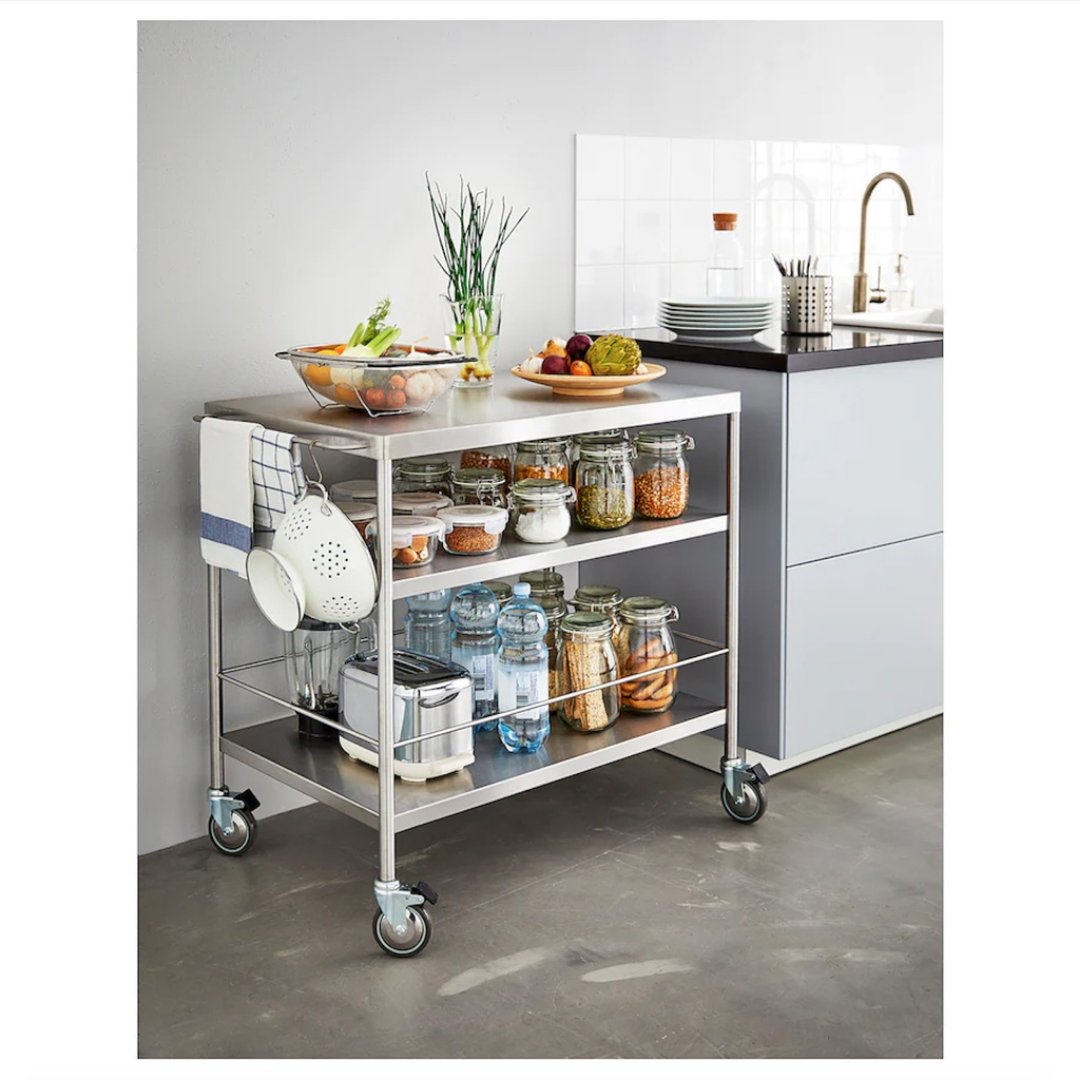 🚙Stainless Steel Commercial Kitchen Work Table🚙⭕Compact ⭕powerful and simply ⭕asiest and fastest ⭕Free shipping🥳Shop now👉bit.ly/3MoH4X4