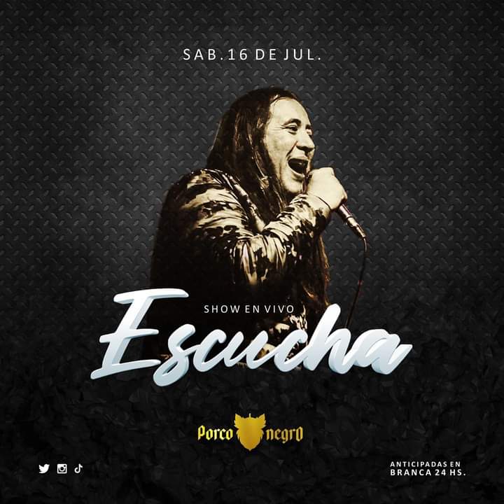porconegrosalto's tweet photo. 🇦🇷🇦🇷 ESCUCHA 🇦🇷🇦🇷
Se viene un finde largo, se viene un SÁBADO de reencuentro!!
Todos los temones en vivo de Escucha
La música de nuestros djs!!
😍 LOS SABADOS DE PORCO!!! ❤️
#sabados #escucha #djs #cachengue
#SALTO #uruguay #sabadosdeporco #Branca24hs https://t.co/PbWsQttoKy