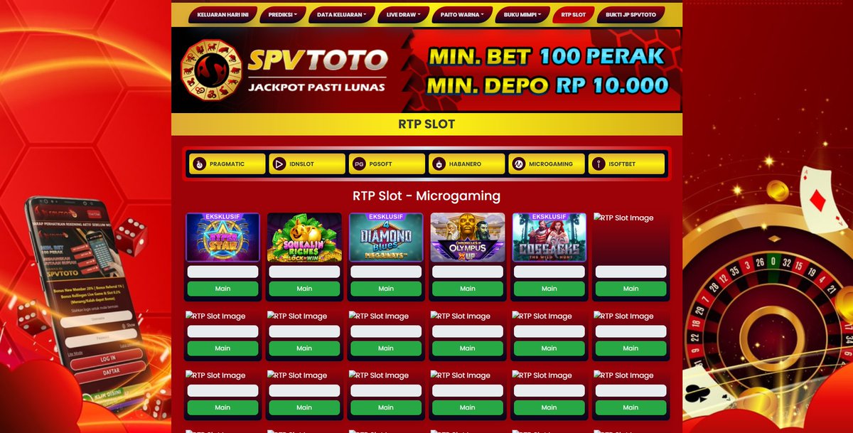 spvtoto's tweet photo. Rtp Slot Microgaming Hari Ini
https://t.co/xUfnj9MhjN
#RTP2022 #RTPSLOT #PREDIKSISPVTOTO #SPVTOTOGACOR #SPVTOTOSLOT https://t.co/vSlmgeDtIP
