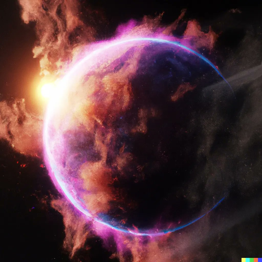 mattreliu's tweet photo. I made this using @OpenAI , exploring planets in a distant universe ❤️

@Dalle2Pics #dalle2 #dalleMini #planet #surreal #artwork #iaart #aiart #fantasyart #surrealart #render #space https://t.co/2Ff0wEbTuW