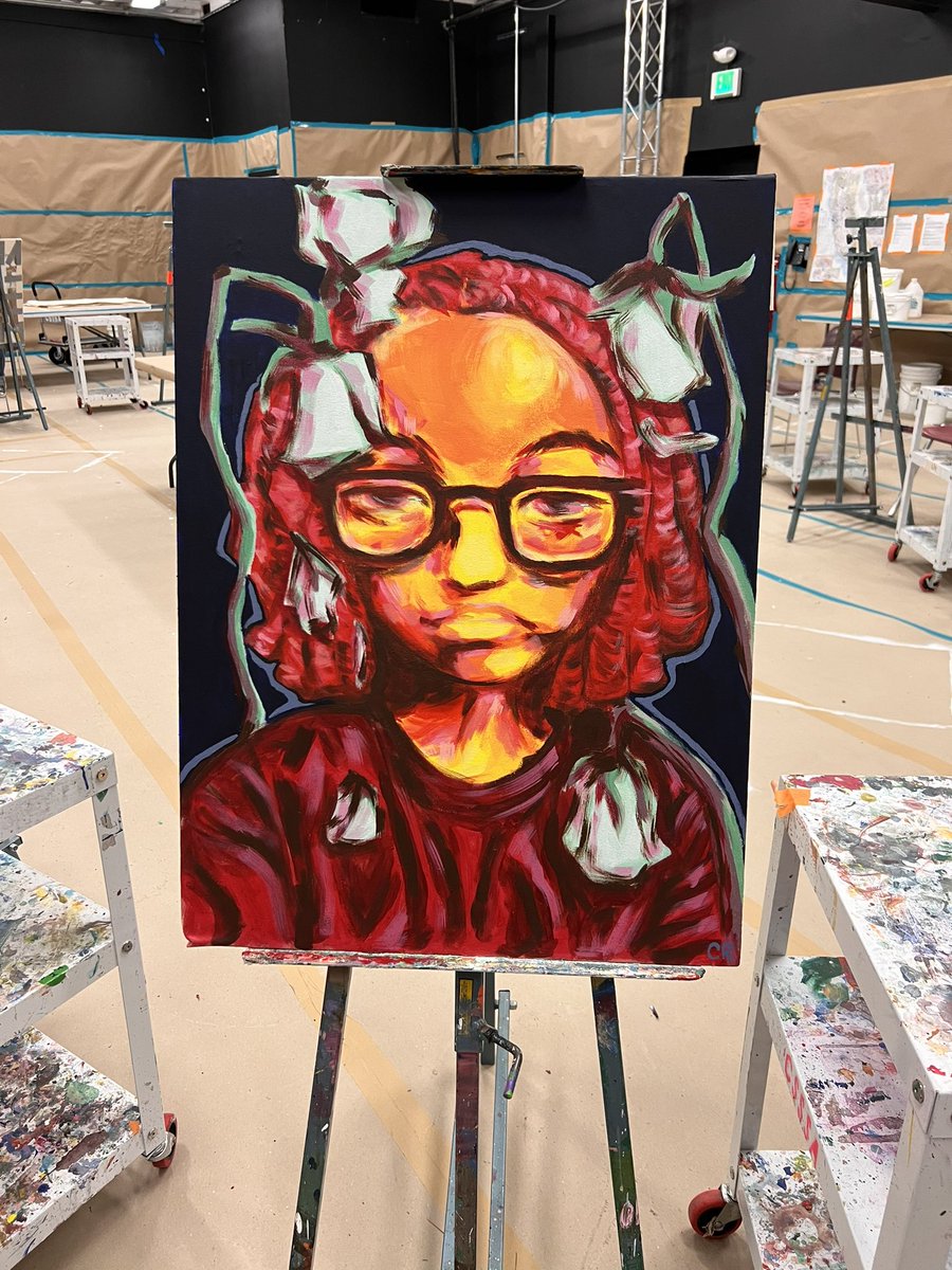 shavar's tweet photo. Daughter Chelsea’s self-portrait at California State Summer School for the Arts.
#csssa #californiainstituteofthearts #calarts https://t.co/DMuxlUSSUf