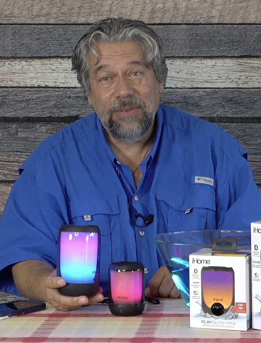 Portable light-up bluetooth speakers that float? I bet you want to know more, don't you? Here's the full scoop on the newest from <a href="/iHome/">iHome</a>, the Playglow Plus portable speaker series: youtube.com/watch?v=vvu45Y… #ihome #audio #bluetooth #speakers