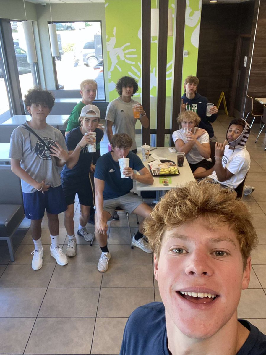 Took the team out and payed for their breakfast because of the way the showed out today !