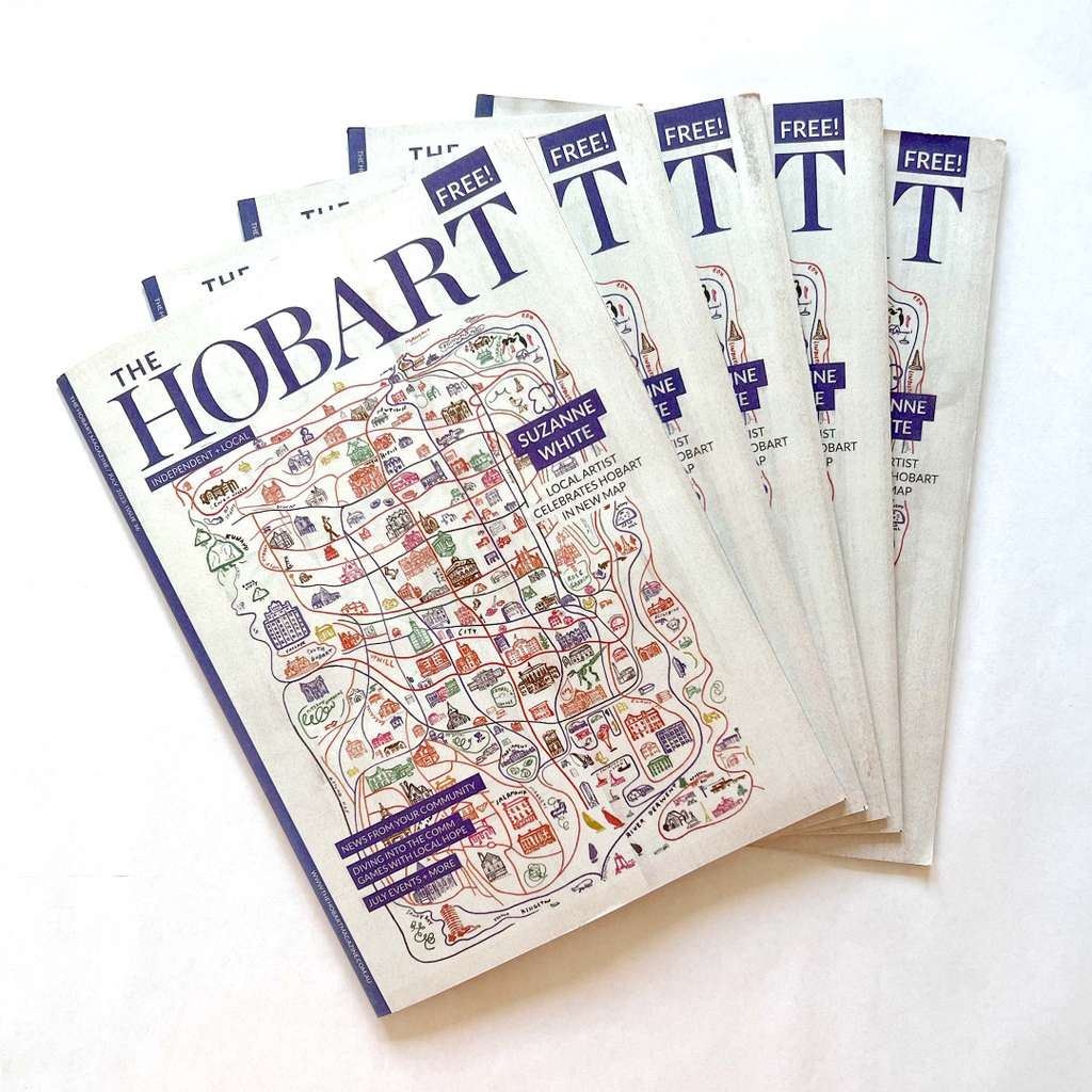 Thank you <a href="/thehobartmag/">The Hobart Magazine</a>. Me,  in the words of RuPaul 'cover girl.' #Hobart