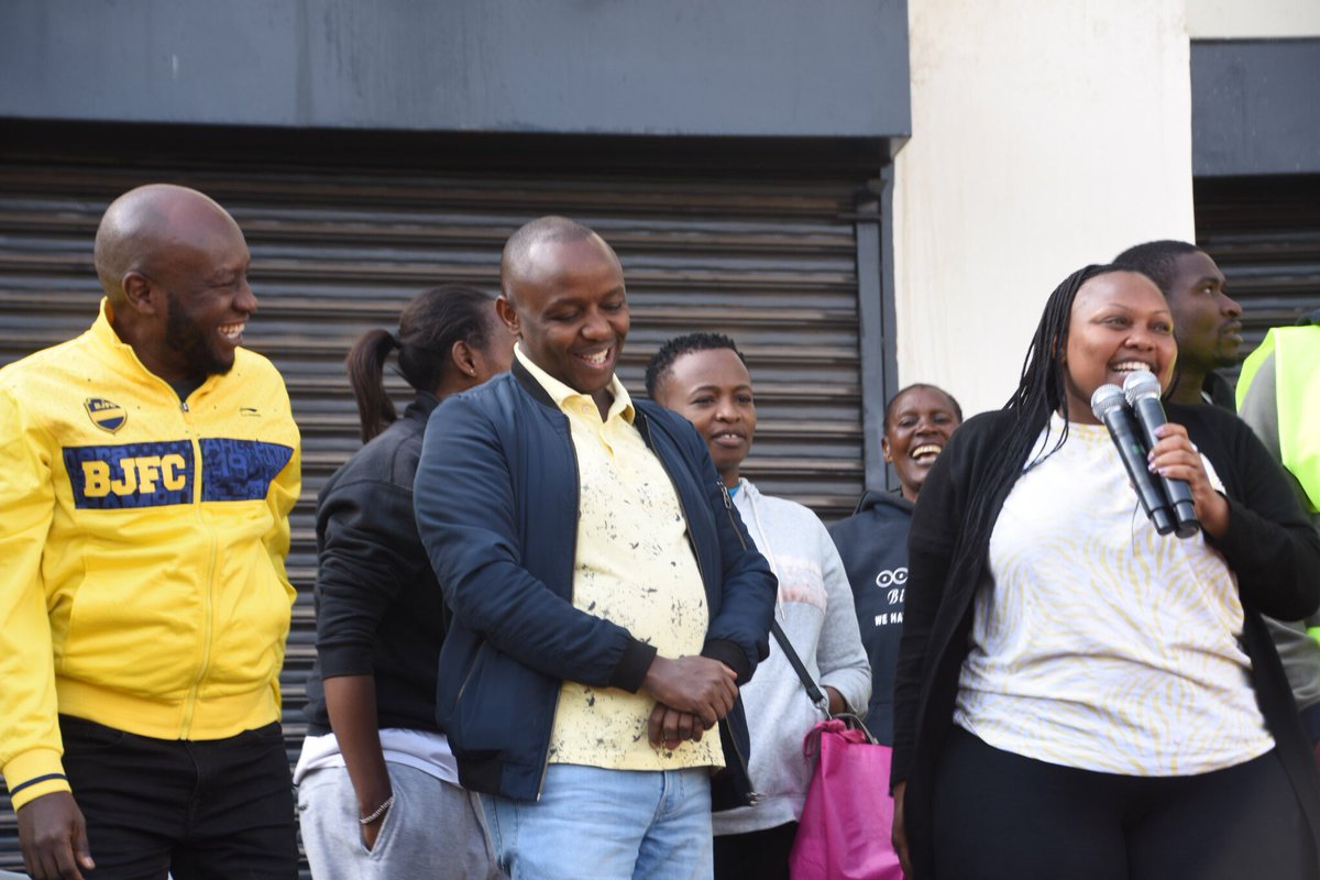 MillicentOmanga's tweet photo. With my people at Pangani. Nairobi Woman rep https://t.co/2kcPbaSDbP