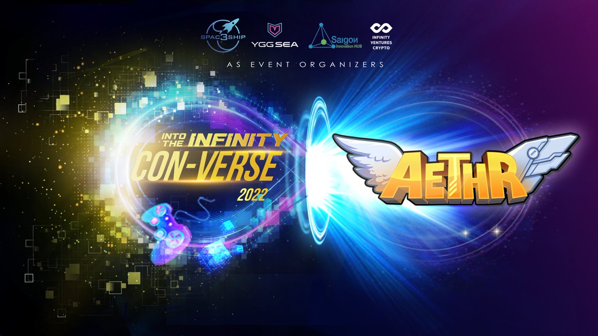 SPAC3SHIPGlobal's tweet photo. 🎉WELCOME @AethrWorld TO BLOCKCHAIN GLOBAL DAY 2022!

👾AETHR WORLD - The First Side-Scrolling Idle RPG Shooting NFT Game

Get your free ticket now🎫 https://t.co/R5WG3a34o7

⌚️ Time: 9:00 - 21:30 on July 29, 2022
📍 Venue: Saigon Exhibition and Convention Center (SECC) - HCMC https://t.co/EktGffoGih