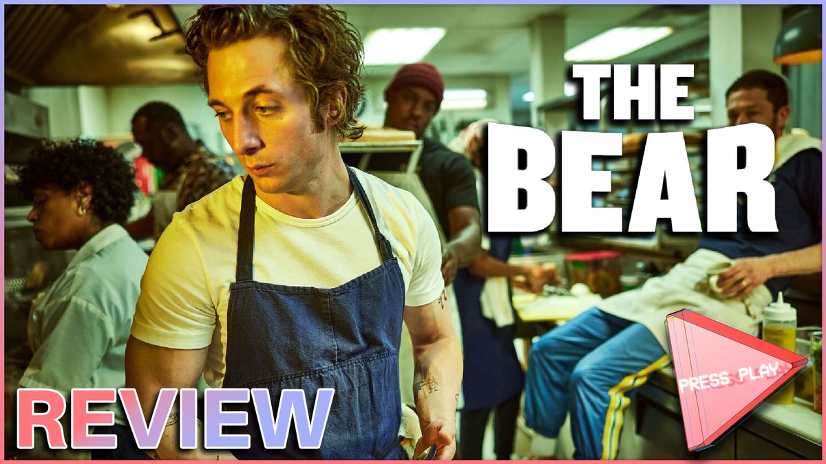ambitiouscasual's tweet photo. Hulu FX dropped what can be the greatest show of the year! If you've watched it, join the Press Play crew and hear their thoughts! #TheBearFX #Hulu 

Video: https://t.co/b6wSui7Vvy

Audio: https://t.co/A6El6cpJ6Q https://t.co/qMIkS2TpWB