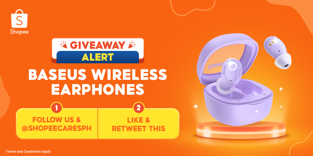ShopeePH's tweet image. Sino dito hindi makapagsimula ng gawain unless may tugtog?  🎵

Ganahan pa sana kayo with these cute earphones~

1) Follow us &amp;amp; @ShopeeCaresPH
2) Like &amp;amp; RT this

1 lucky winner will be chosen on July 19!

*T&amp;amp;Cs apply: shp.ee/rsr2ukf