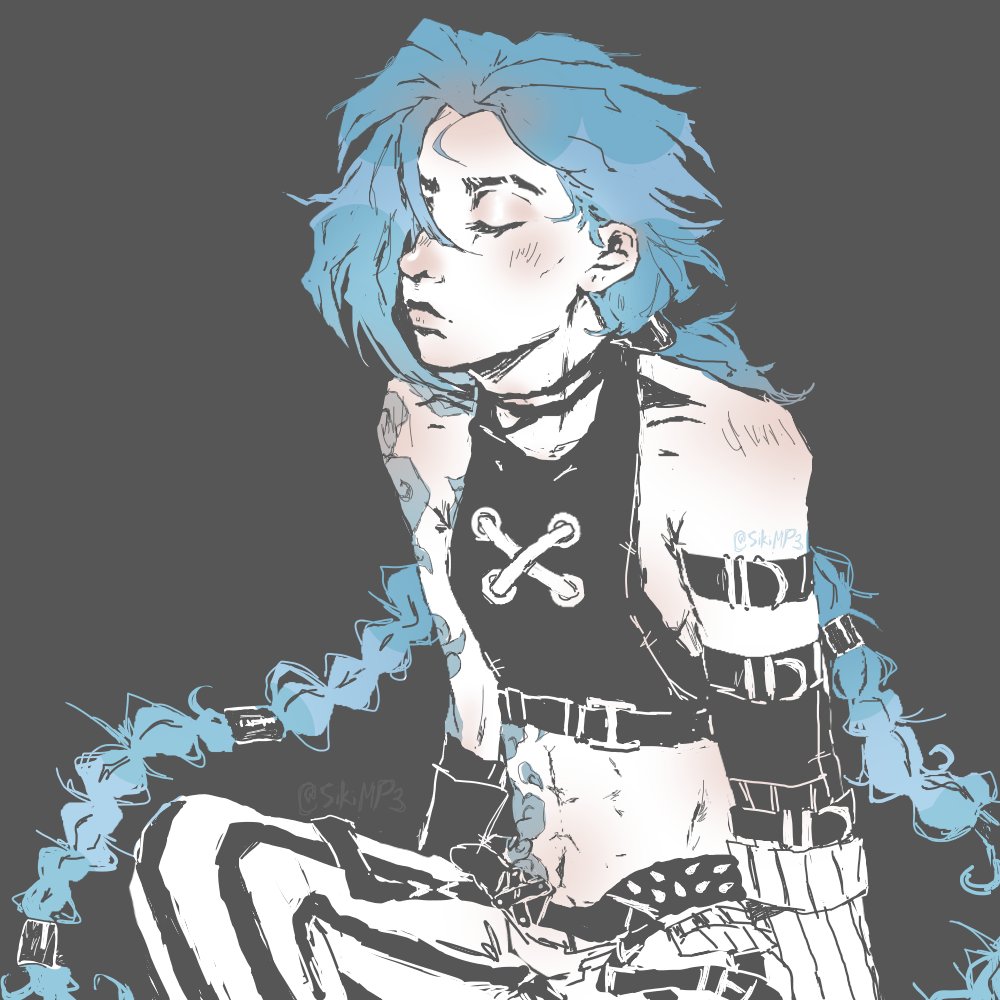 old powpow art :)
#arcane #LeagueOfLegends #Jinx