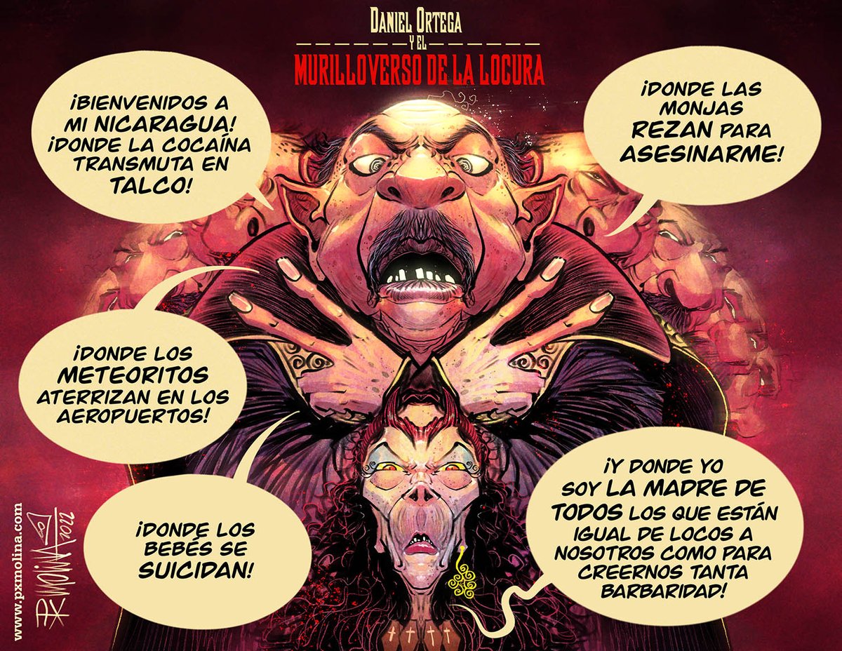 La mentira como política de estado, la locura como ideología, la perversidad como religión oficial. En eso se basa el régimen Ortega-Murillo. #SOSNICARAGUA