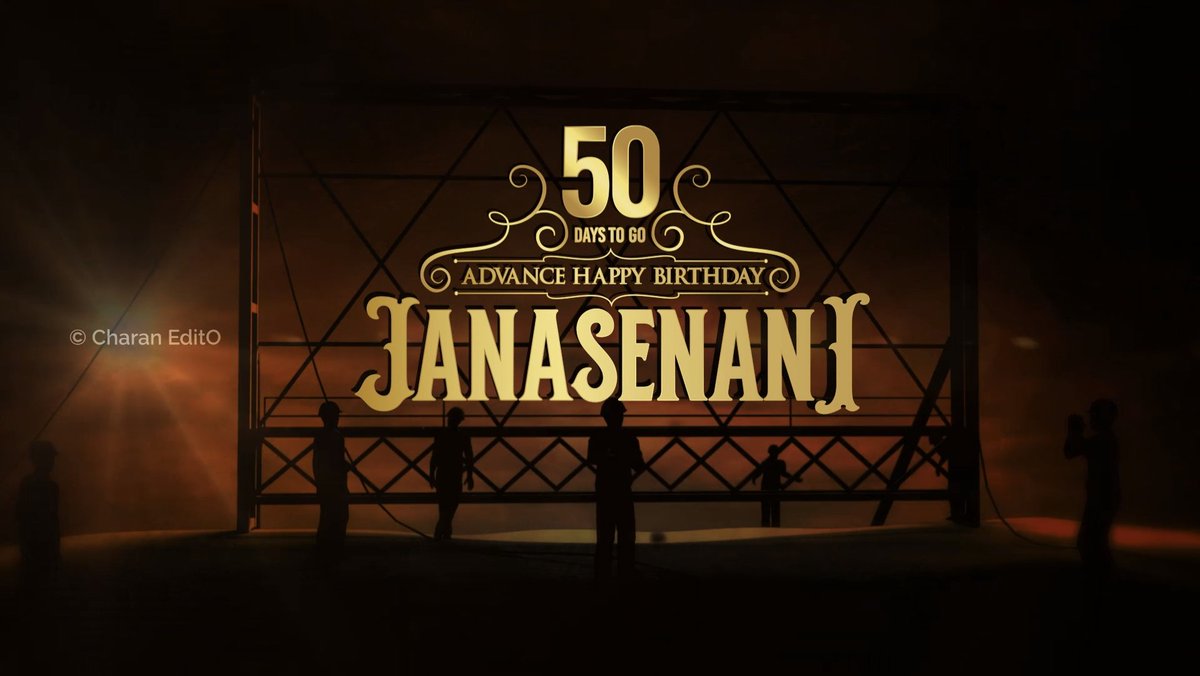 Harinani_'s tweet photo. 50 days to Janasenani Birthday fiesta 🎉😍

#JanaSenaniBdayFiesta | #పవనోత్సవం https://t.co/uJUZE6TF4r