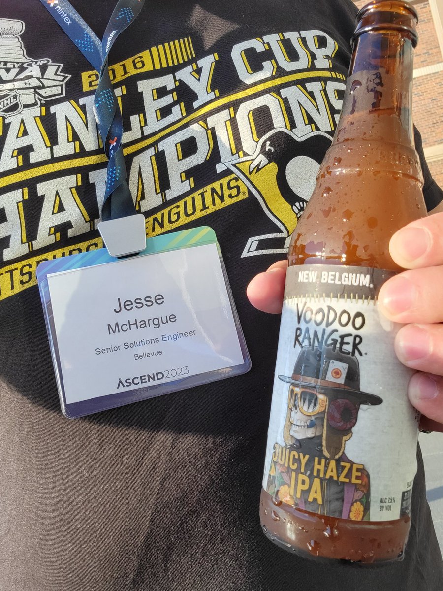 Love that <a href="/newbelgium/">New Belgium Brewing</a> is a customer of <a href="/Nintex/">Nintex</a>! ❤️ U <a href="/voodooranger/">Voodoo Ranger</a>