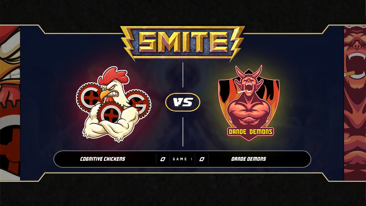 ProductionNem's tweet image. Join us tonight at 7:30pm (AEST) for the Cognitive Chickens vs Dande Demons live cast. First match of OCL Season 2! twitch.tv/smiteocl