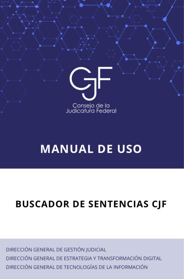 OJO: 🔴🔴 A partir de hoy tenemos nuevas herramientas tecnológicas en el PJF, vamos a aprovecharlas al máximo. Es muy importante leer el manual 🔴🔴 @EFFJ_Mx @CJF_Mx <a href="/SCJN/">Suprema Corte</a> <a href="/TEPJF_EJE/">Escuela Judicial Electoral</a> 

Aquí te dejo el link de descarga gratuita 👇🏻👇🏻👇🏻

ejusticia.cjf.gob.mx/BuscadorSISE/a…