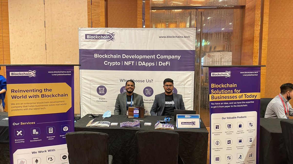 Trescon WBS is now in Singapore. We at BlockchainX have been a part of this great event. Stay tuned and meet us in the lion city.
.
.
#trescon #WBS #singapore #BlockchainX #Singaporeexpo #WorldBlockchainSummit #WBSSingapore #trescon #blockchaintechnology #Singapore @TresconGlobal