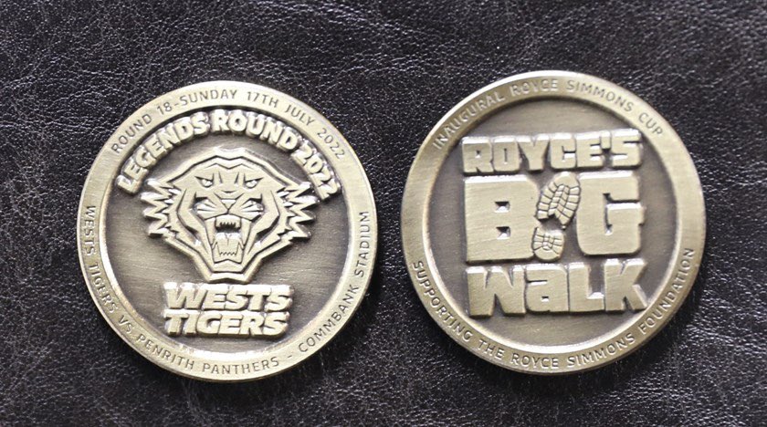 TOSS THE COIN 🪙

One successful bidder will have the chance to toss the coin before kick-off  and meet both captains as part of the official match day photo at the upcoming RD 18 match.

Funds going to the Royce Simmons Foundation.
#NRL #NRLTigersPanthers