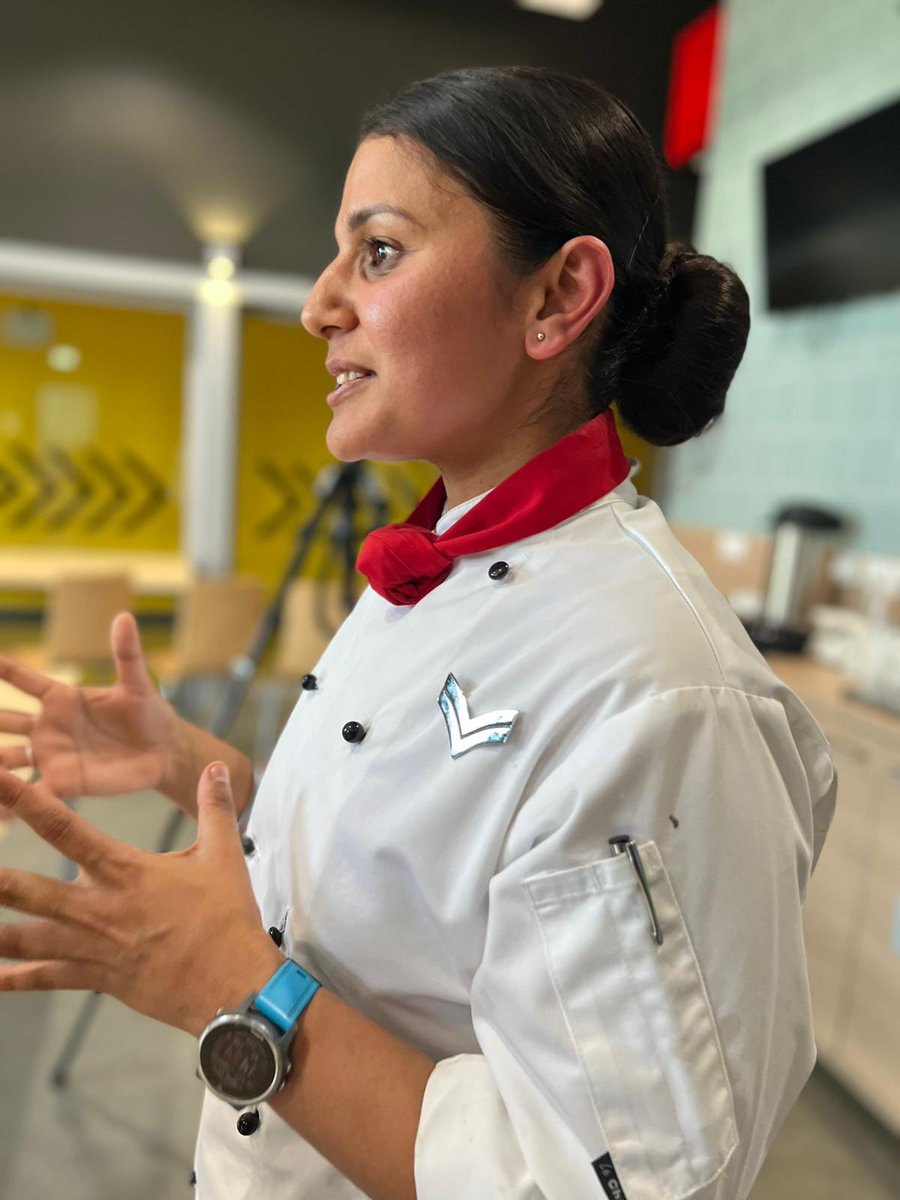 Pardeep Kaur MBE British Army Chef tweet media