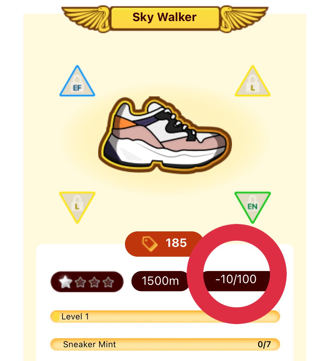 fx36949930's tweet photo. pyramidwalkやられている方、靴のリペア方法わかれば教えてください🙇♂️
始めたはいいけど、靴がマイナスで稼げなくなってしまいました🥲
#pyramidwalk #ピラミッドウォーク https://t.co/z5MQy6dWP9