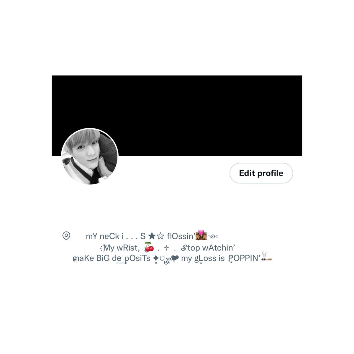 lemadown's tweet photo. free form bio insta . . ❀

𐬹 ˚ ഒ  re n follow @msr888ina
🫂  c❤︎n edit emoji only ╺ ಿ
       * personal use only 🔒
mention anything - until close ₊˚ೃ

#freef0rm #แจกไบโอ #ฟอร์มไบโอ https://t.co/bntsqCQ7tL
