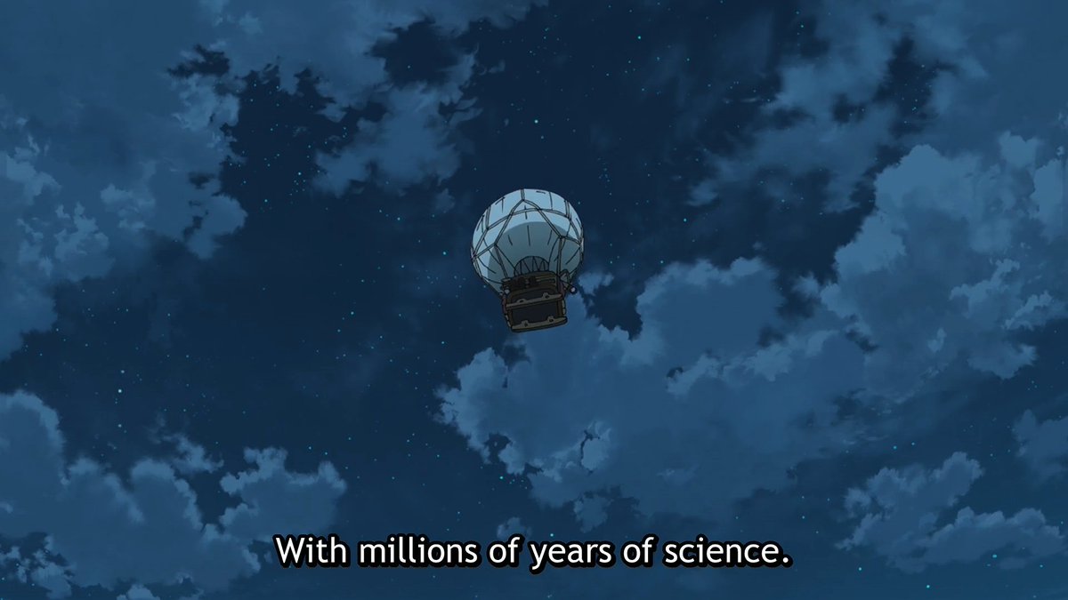 SherlonYanEh's tweet photo. The power of Science.
#DrStone https://t.co/kscO5vk3ds