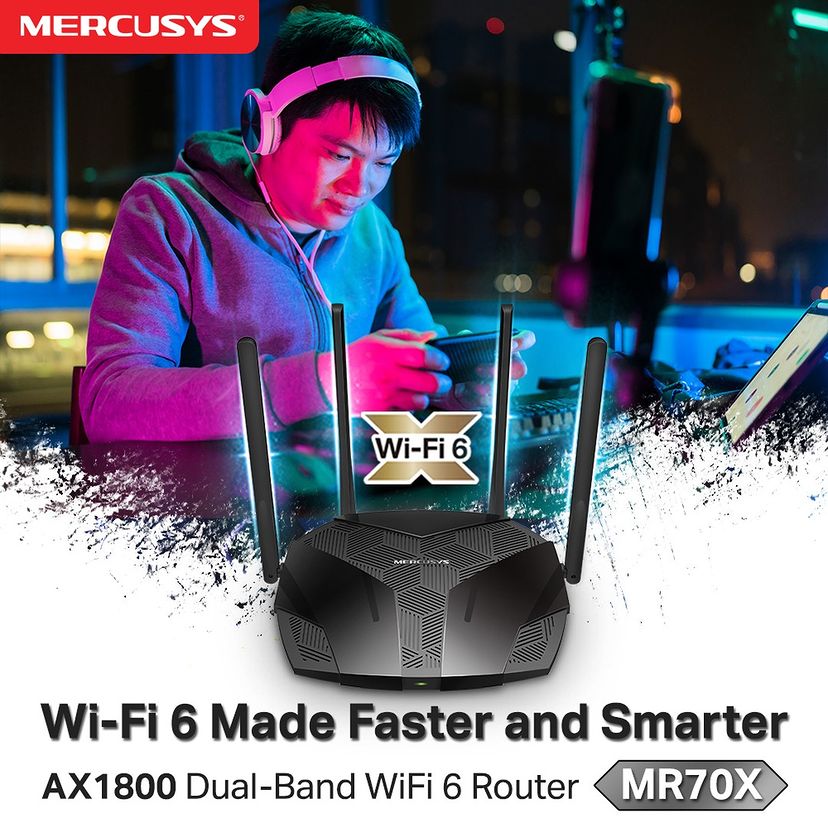 TPLinkMEA's tweet photo. @MercusysMEA WiFi 6 Made Faster and Smarter with 𝗠𝗥𝟳𝟬𝗫

𝗡𝗲𝘅𝘁-𝗚𝗲𝗻 𝗪𝗶𝗙𝗶 𝟲 𝗦𝗽𝗲𝗲𝗱𝘀
𝟰× 𝗠𝗼𝗿𝗲 𝗖𝗮𝗽𝗮𝗰𝗶𝘁𝘆
𝗕𝗿𝗼𝗮𝗱𝗲𝗿, 𝗦𝘁𝗿𝗼𝗻𝗴𝗲𝗿 𝗖𝗼𝘃𝗲𝗿𝗮𝗴𝗲
𝗢𝘃𝗲𝗿𝗮𝗹𝗹 𝗦𝗲𝗰𝘂𝗿𝗶𝘁𝘆 𝗣𝗿𝗼𝘁𝗲𝗰𝘁𝗶𝗼𝗻
𝗦𝗺𝗮𝗿𝘁 𝗖𝗼𝗻𝗻𝗲𝗰𝘁 https://t.co/gB7wsZupLQ