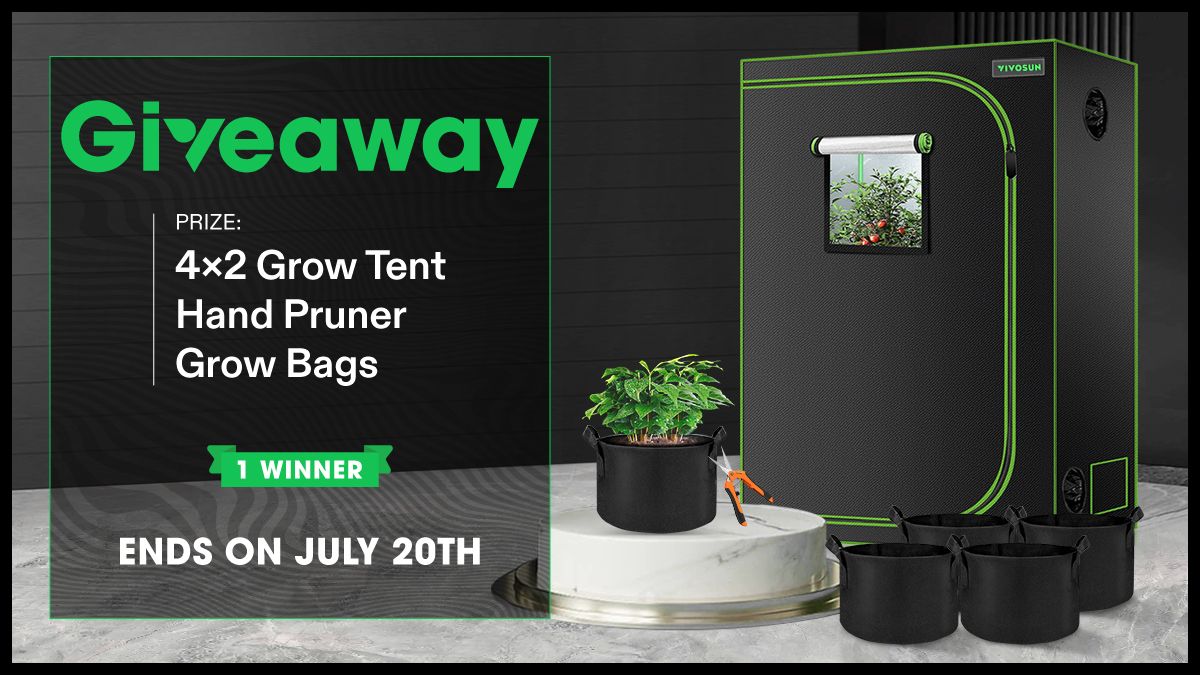 VIVOSUN's tweet photo. Our new giveaway is coming! 🎉

Enter:
1. Follow @VIVOSUN
2. Like &amp; retweet this post
3. Tag 3 friends, and tell us which product you bought from VIVOSUN before. If you haven't, it's also fine. Visit our site and comment with which product you want the most.

Good luck!

#vivosun https://t.co/EOxX79J4H9