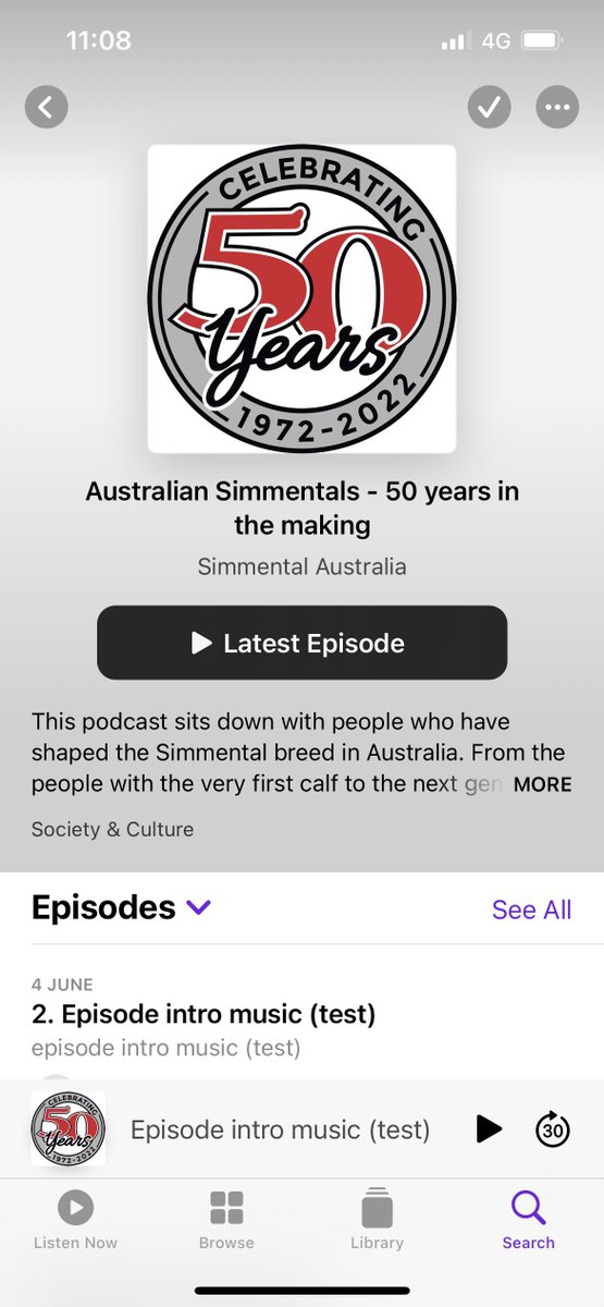 SimmAustralia's tweet photo. Launching tomorrow (Friday 15th) the first of our #Simmental Podcasts with John Hopkins from Wormbete Simmentals. A Link to the show will be sent out tomorrow, or download from your favourite Podcast provider. @abclandline @beefcentral @thelandnews https://t.co/RdZvkWjbwZ