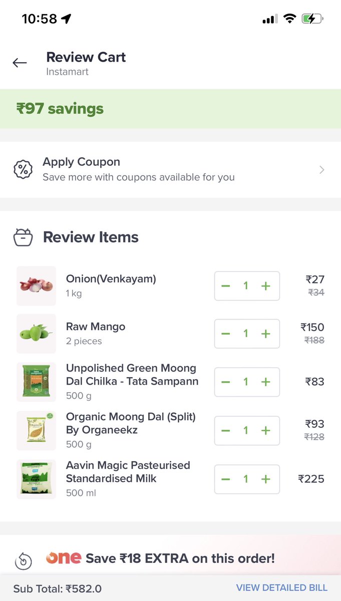 brindhams's tweet photo. What’s happening @Swiggy @SwiggyInstamart ?? 😱 #inflation #WhatsHappening #Chennai #Swiggy #SwiggyInstamart https://t.co/ScOJfyWzFU