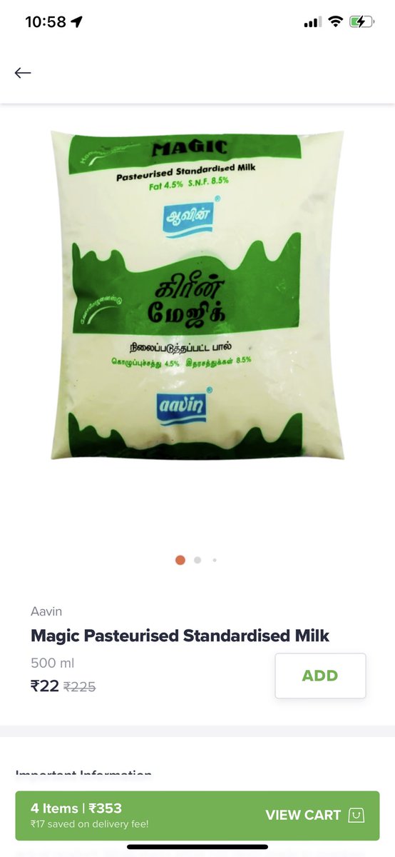 brindhams's tweet photo. What’s happening @Swiggy @SwiggyInstamart ?? 😱 #inflation #WhatsHappening #Chennai #Swiggy #SwiggyInstamart https://t.co/ScOJfyWzFU
