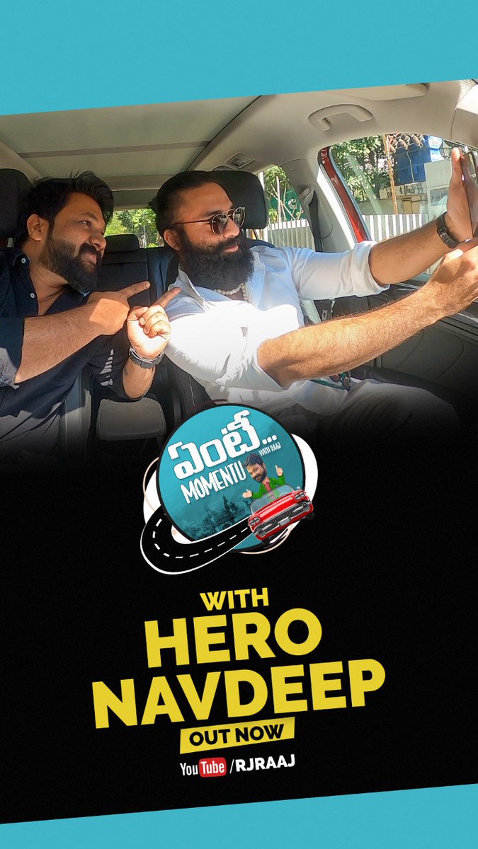 RJRaajRedfm's tweet photo. Episode 2. #EntiMomentu with @pnavdeep26 bro. Please watch and subscribe my channel. Thank you 🙏🏻🤗
https://t.co/hT7WSCH9CR https://t.co/zrD9j8a1TQ