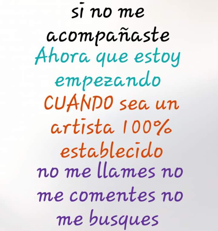 Escucha Este Tema 😯 youtu.be/LaqMA8Pp-lY

#si #no #me #acompañaste #Ahora #que #estoy #empezando #cuando #SEA #un #artista #establecido