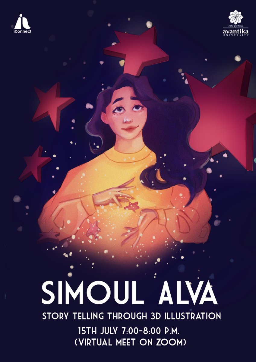 AvantikaUniv's tweet photo. With a @ForbesIndia mention for โ30 under 30 One to Watchโ in #Design, Simoul Alva is going to be conducting a virtual meet to discuss โ#Storytelling with #3D #elementsโ on 15th July, 2022.
Link: https://t.co/dCDiFouTaN
#MITIDIndore #BDes #MDes #designeducation #designcourse https://t.co/Wd7OGCmLAp