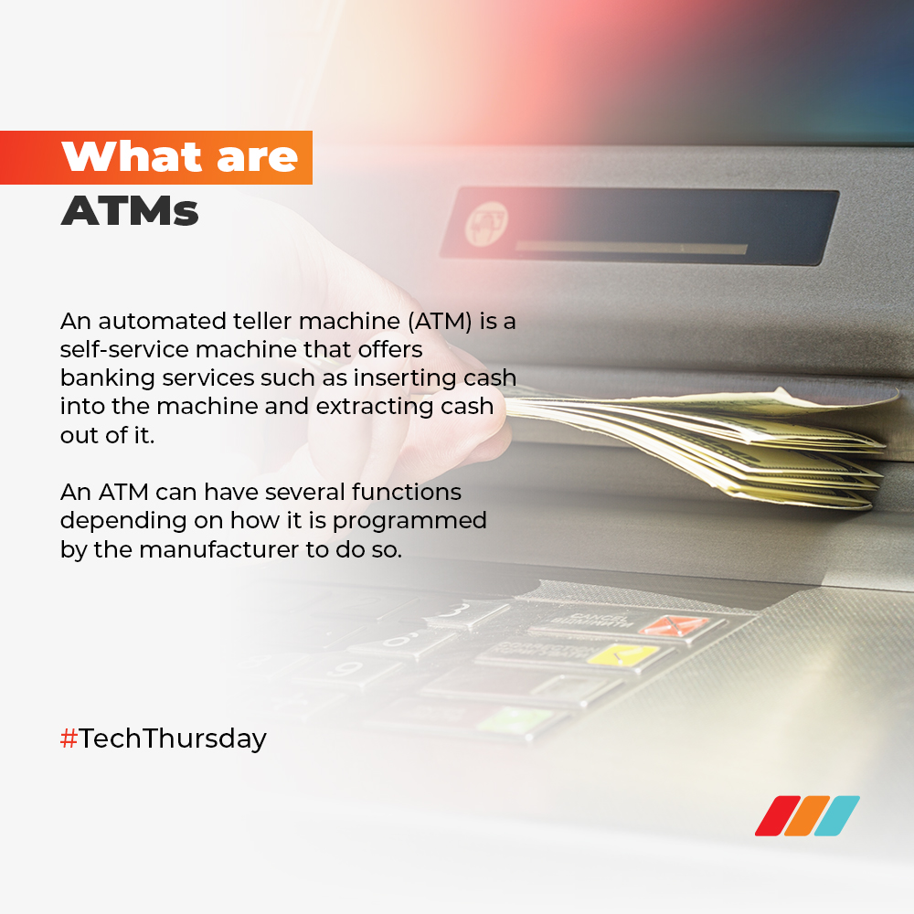 MSBCGROUP's tweet image. This week's tech Thursday we dive into how ATM’s changed the world!! 

#ATM #ATMMachine #Technology #AutomatedTellerMachine #TechUpdates #Techback