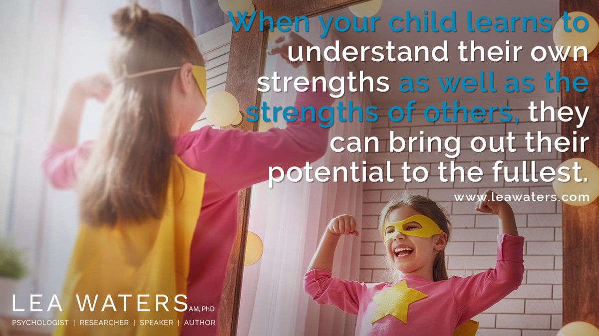 ProfLeaWaters's tweet photo. When your child learns to understand their own strengths as well as the strengths of others, they can bring out their potential to the fullest.
https://t.co/nMncYwqhVy
#positiveeducation #wellbeingcurriculum #educationprogram #wellbeingframework #leawaters #meditate #wellbeing https://t.co/YgXZAh0PAY