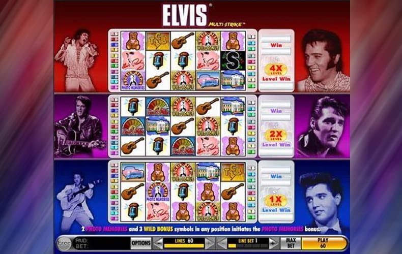 Elvis Multi Strike Slots Free ✔️ Top Free Elvis Presley Slot Machines