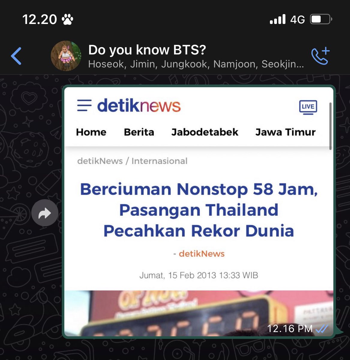 kimshockedj's tweet photo. 📝 BTS Reaction (as not of your boyfriend), 🔞

— “Rekor berciuman nonstop 58 jam.” https://t.co/49x8YTmDwl