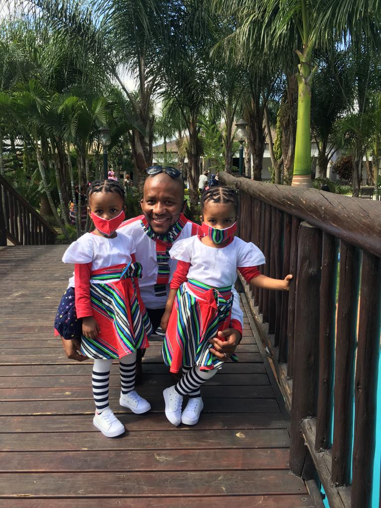 KutloT's tweet photo. Celebrating @gase_stan my lover, my bestie, my life partner, Rragwe Ditwins, Happy Birthday motho wame. The way the twins miss you and run to welcome you home is a testament of the great father and hubby you are. Ke leboga modimo for today and many more blessed years. https://t.co/iKNQs34Os5