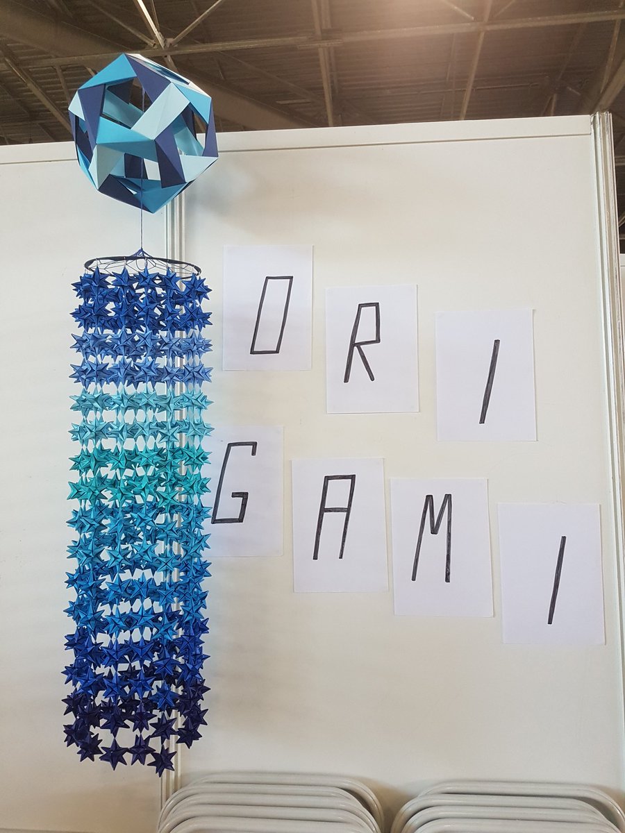 Tengumi's tweet photo. Résultat du montage de fukinagashi ce matin à #JapanExpo2022 ! #JE #JE2022 https://t.co/uOxZ72EaCS