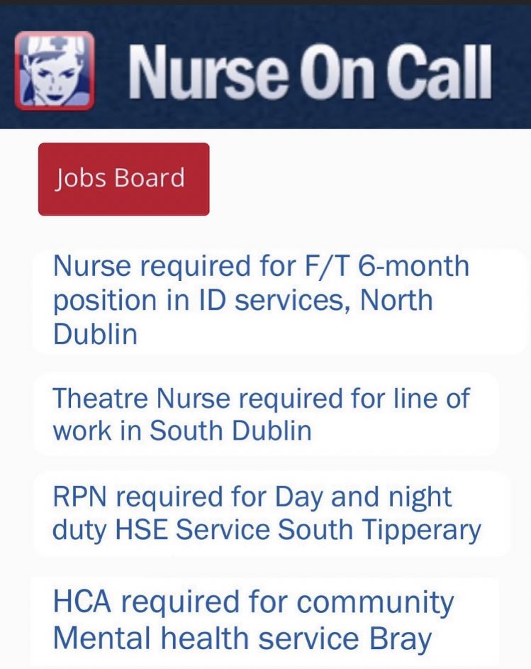 Check out our jobs board on our website for available community positions all across Ireland #jobopportunity #nurses #nurseoncall  #LinkInBio