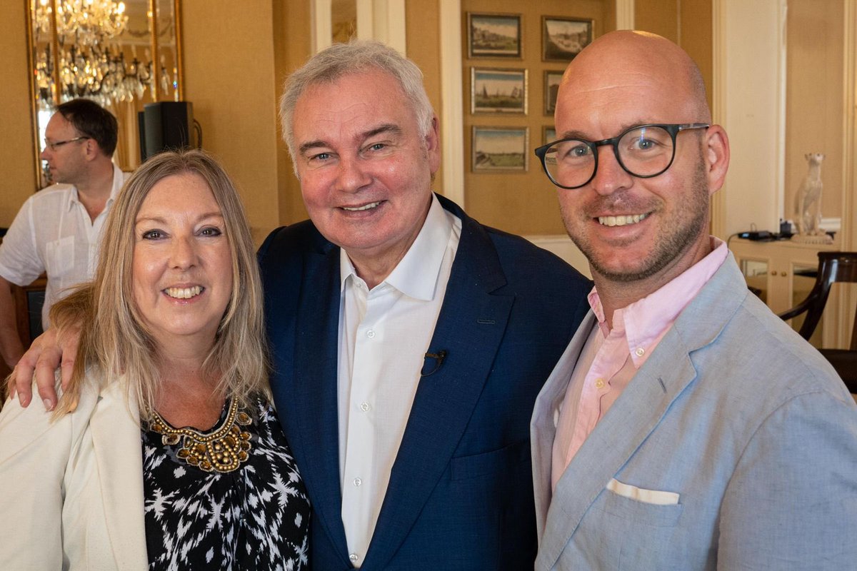Brilliant way to start the day with entertaining talk by <a href="/EamonnHolmes/">Eamonn Holmes OBE</a>