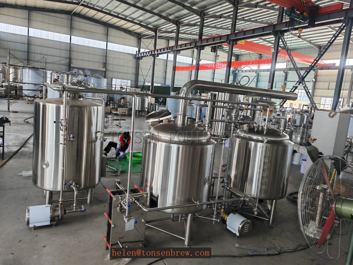 HelenLiu2018's tweet image. 😍😍😍😍 300l customized brewery with 600l fermenters finished.  20-30m2 room is enough!!!!
 Email: helen@tonsenbrew.com 
Whatsapp: +86 153 1556 2731
#tonsen #brewing #beerbrewing #brewery #BeerFlavor #brewhouse #brewmaster #brewerlife #brauerei #brouwerij #biereartisanale
