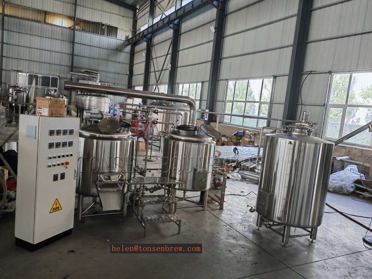 HelenLiu2018's tweet image. 😍😍😍😍 300l customized brewery with 600l fermenters finished.  20-30m2 room is enough!!!!
 Email: helen@tonsenbrew.com 
Whatsapp: +86 153 1556 2731
#tonsen #brewing #beerbrewing #brewery #BeerFlavor #brewhouse #brewmaster #brewerlife #brauerei #brouwerij #biereartisanale