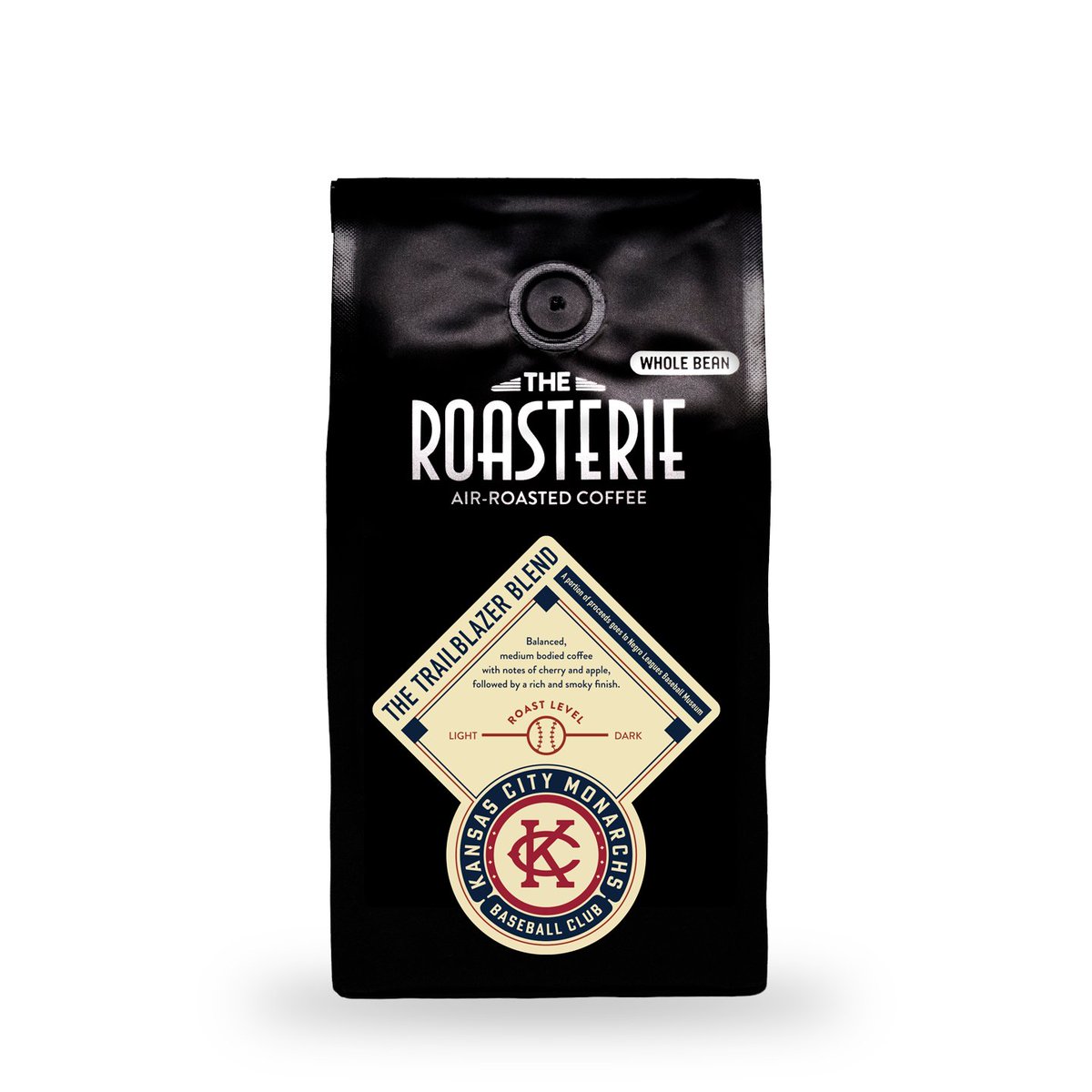 patrickmirch63's tweet photo. A cool coffee collaboration launching in KC today. @TheRoasterie and @kscitymonarchs teaming up for the Trailblazers Blend with a portion of proceeds going to the @NLBMuseumKC #kccoffee #coffee https://t.co/wciGT1RLym
