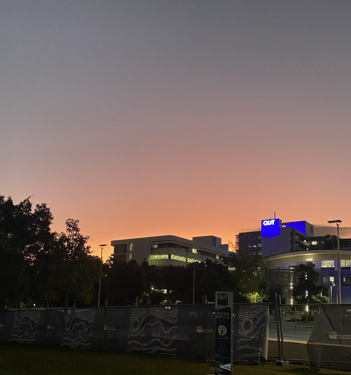 It was a lovely walk home from <a href="/QUT/">QUT</a>