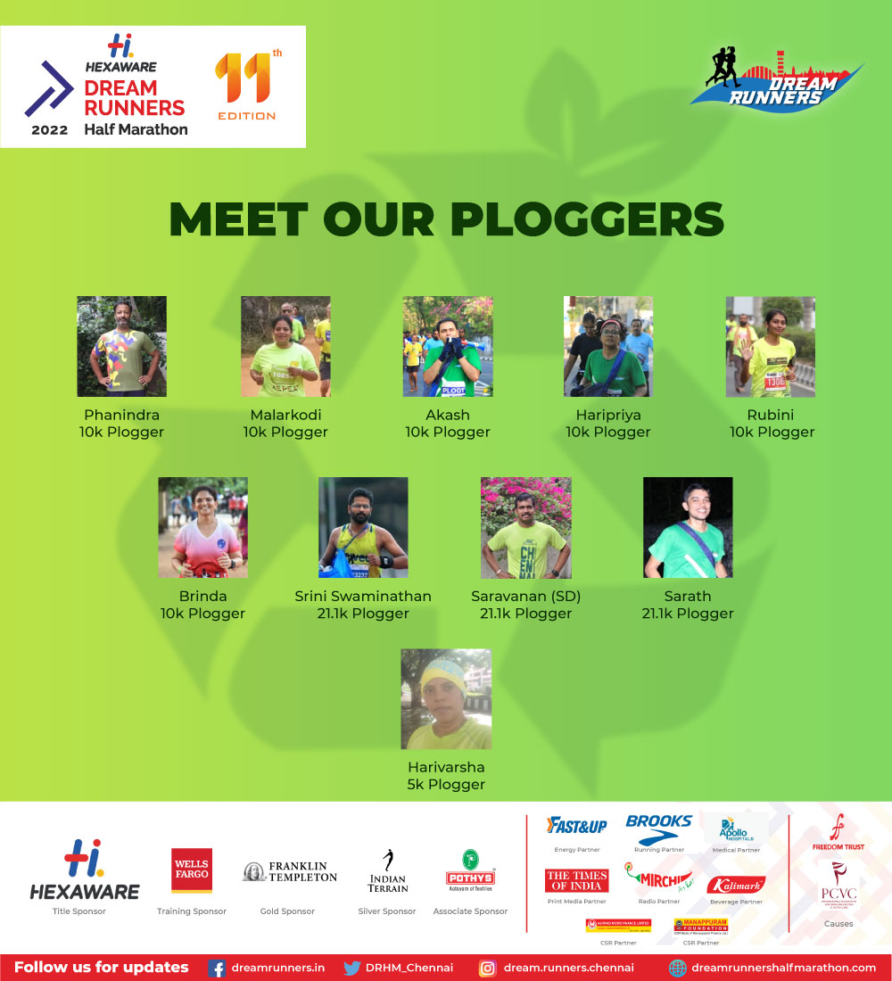 DRHM_Chennai's tweet photo. Ploggers Assemble! They are here to keep our roads clean. #RunClean
@HexawareGlobal
#DreamRunners
#DRHM2022
#Hexaware
#LetUsRunSoTheyCanWalk
#RunClean
#RunResponsible
#SheShouldRun
#runningcommunity
#healthylifestyle
#runningmotivation
#running
#fitness
#runnersofinstagram https://t.co/WVkP2MwYkD