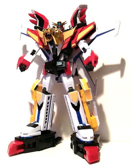 ⑥ 
完成 グレートダ・ガーンGX!
もうね かっこいいしか言葉が出んです
ガ・オーン被さってなんだこのスタイルの良さは
完璧過ぎでしょ…
メカスマさん… ほんっ…とーにありがとうございます…こんなの家宝にするしかない
#勇者シリーズ #伝説の勇者ダ・ガーン #メカスマ  
@gsc_hiro @jybed 